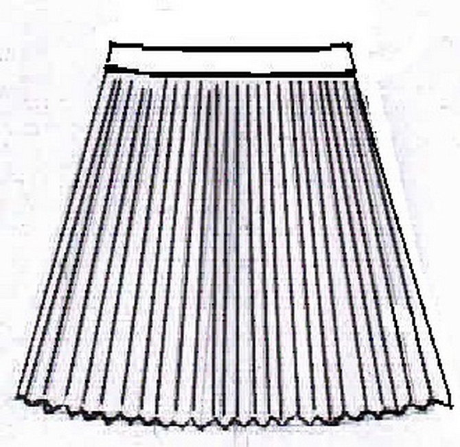 Школьная юбка Ломоносов (ШФ-1600)