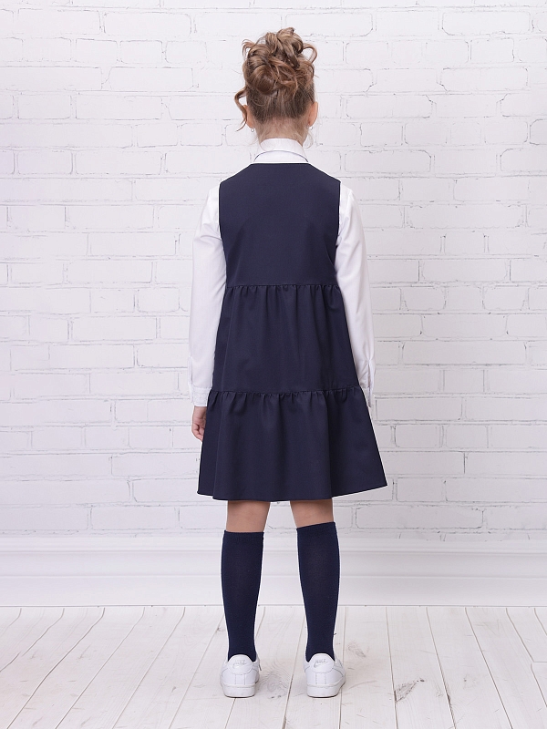 Школьный сарафан Сапфир (ШФ-2048)