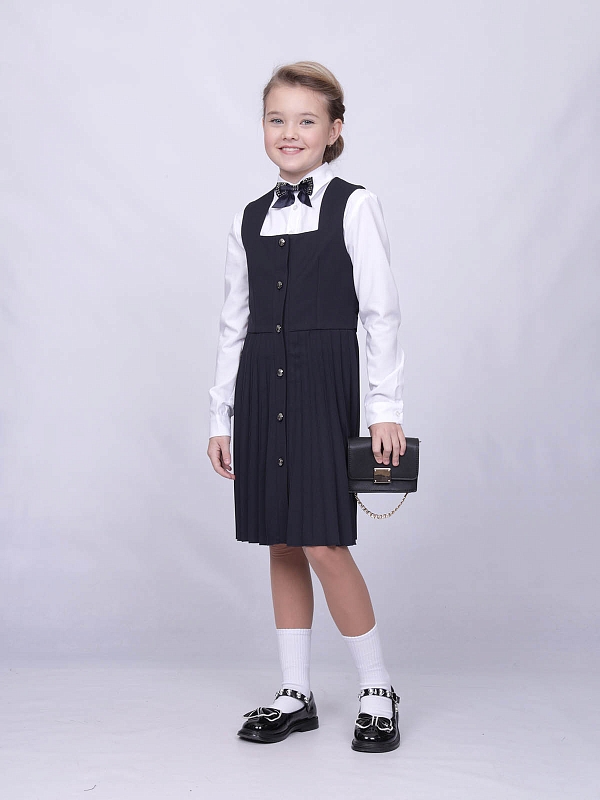 Школьный сарафан Сапфир (ШФ-2267)