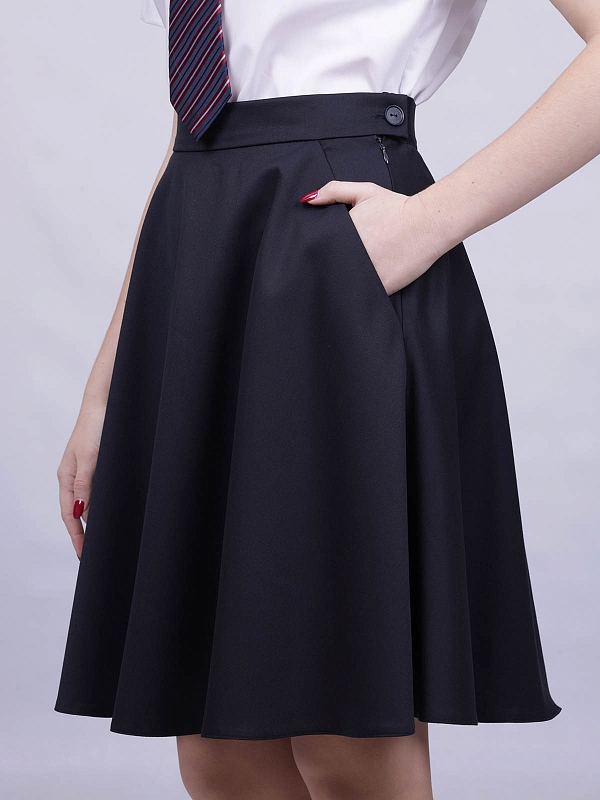 Школьная юбка Сапфир (ШФ-2281)