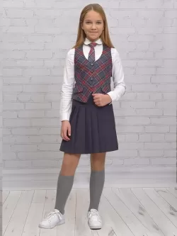 Жилет для девочки Персей комби (ШФ-1119)