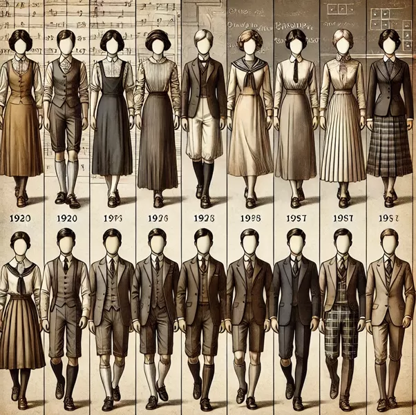 Ретроспектива школьной формы: как изменилась мода в школах за последние 100 лет