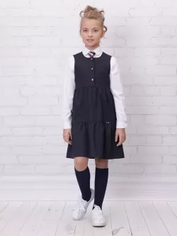 Школьный сарафан Сапфир (ШФ-2048)