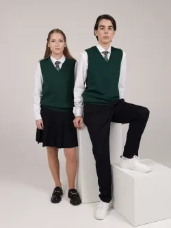 Вязаный жилет UNI Универ (ШФ-916/1)