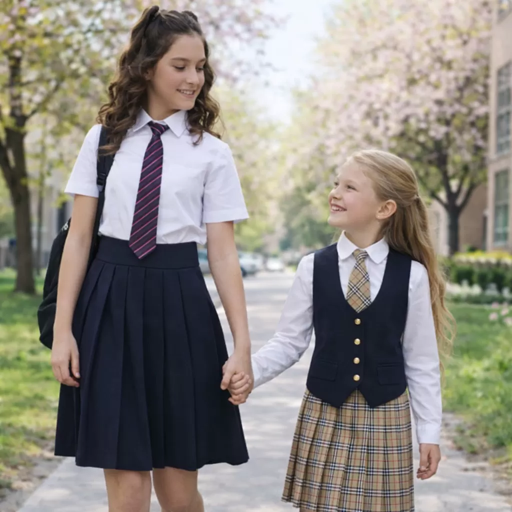 Школьная юбка в складку: компромисс между требованиями школы и комфортом ребенка Школьная юбка в складку: компромисс между требованиями школы и комфортом ребенка